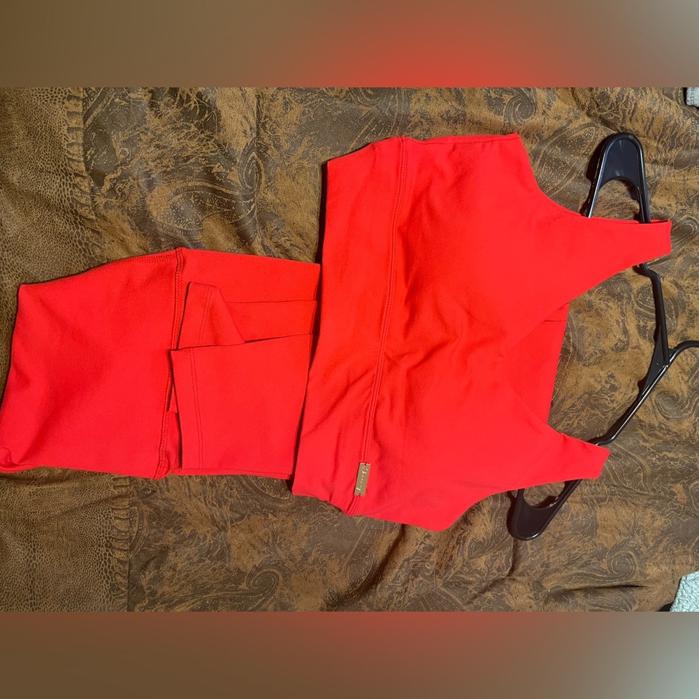 Journey apparel sports bra and leggings set